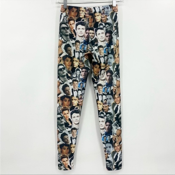 Clashist James Franco Celebrity Collage Leggings - Picture 1 of 8